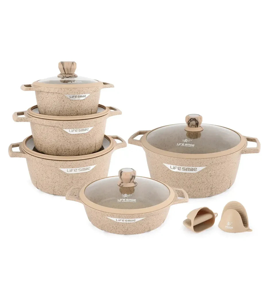 Granite Cookware Set - Cook Healthy, Clean Easy!