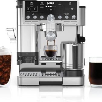 Ninja Luxe™ Café Pro 4-in-1 Espresso, Coffee, Cold Brew & Hot Water
